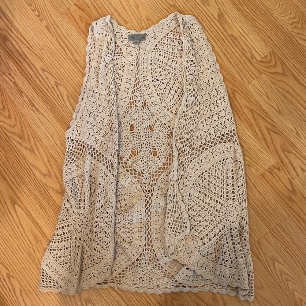 Crochet Long Vest